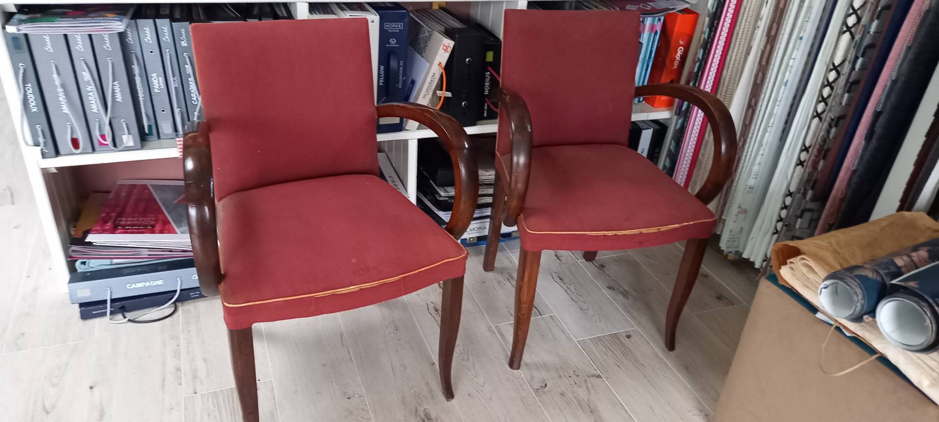 Fauteuils avant la rfection